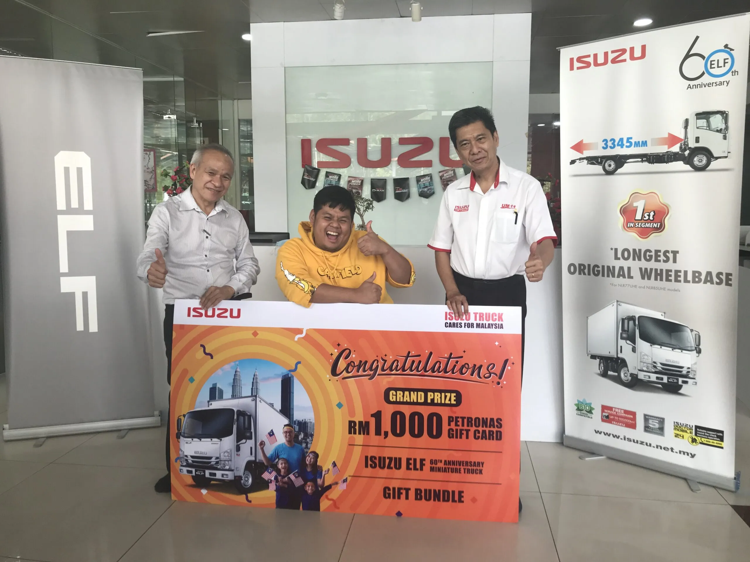 Isuzu Malaysia Celebrates Facebook Contest