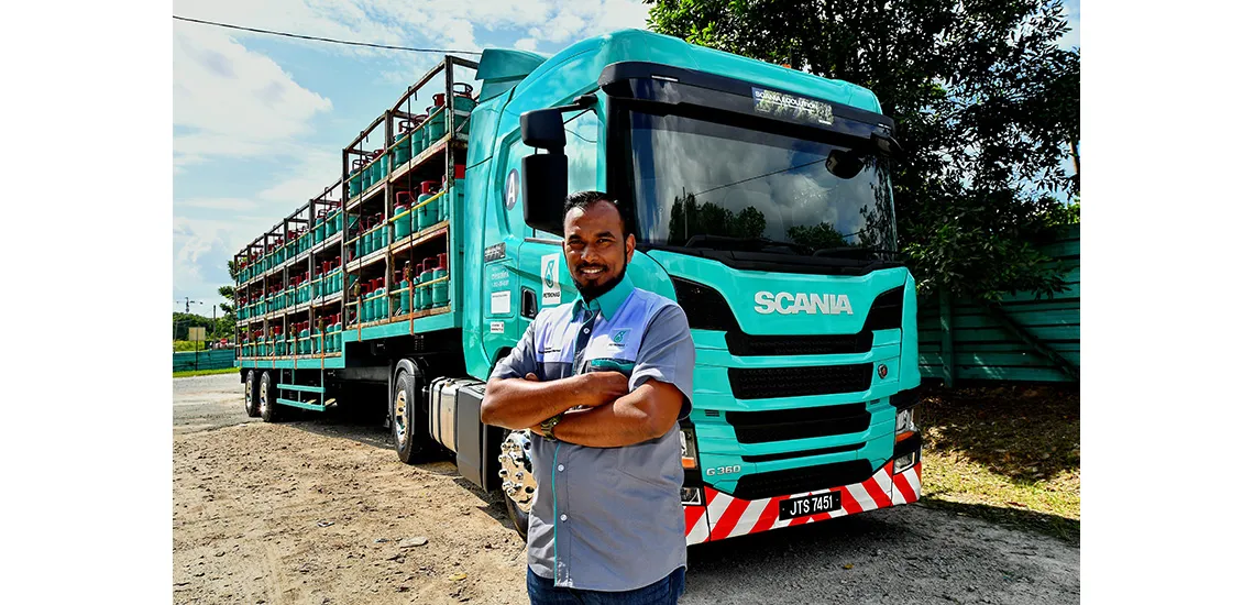 Mohd Sidek Talks Scania