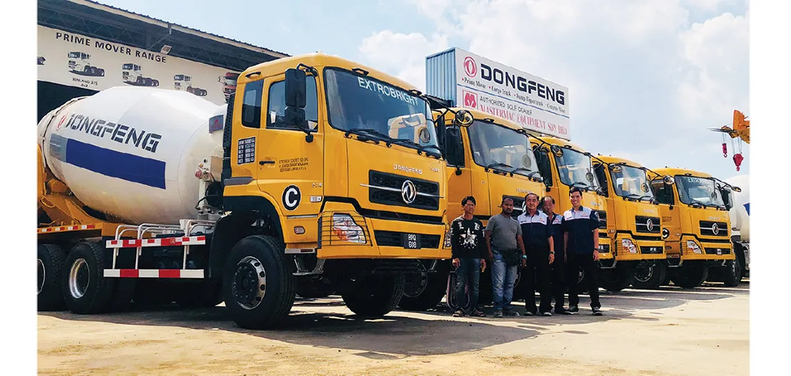Mastermac Equipment Dongfeng Mixer Trucks