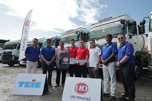 UD Trucks- Handover- Sunmax Petroleum