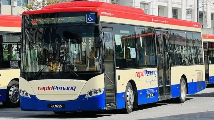 Illustrative image of a Rapid Penang bus