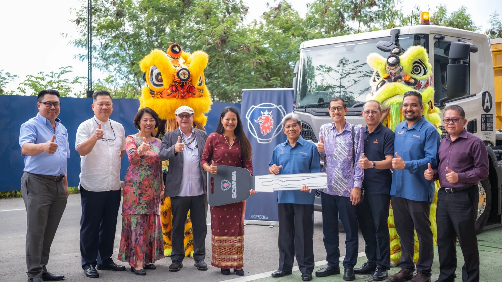 SP Marine receives first Scania Euro V ADR truck in Malaysia