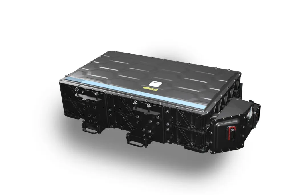 High-capacity Scania BEV battery module supporting 534 kWh energy storage