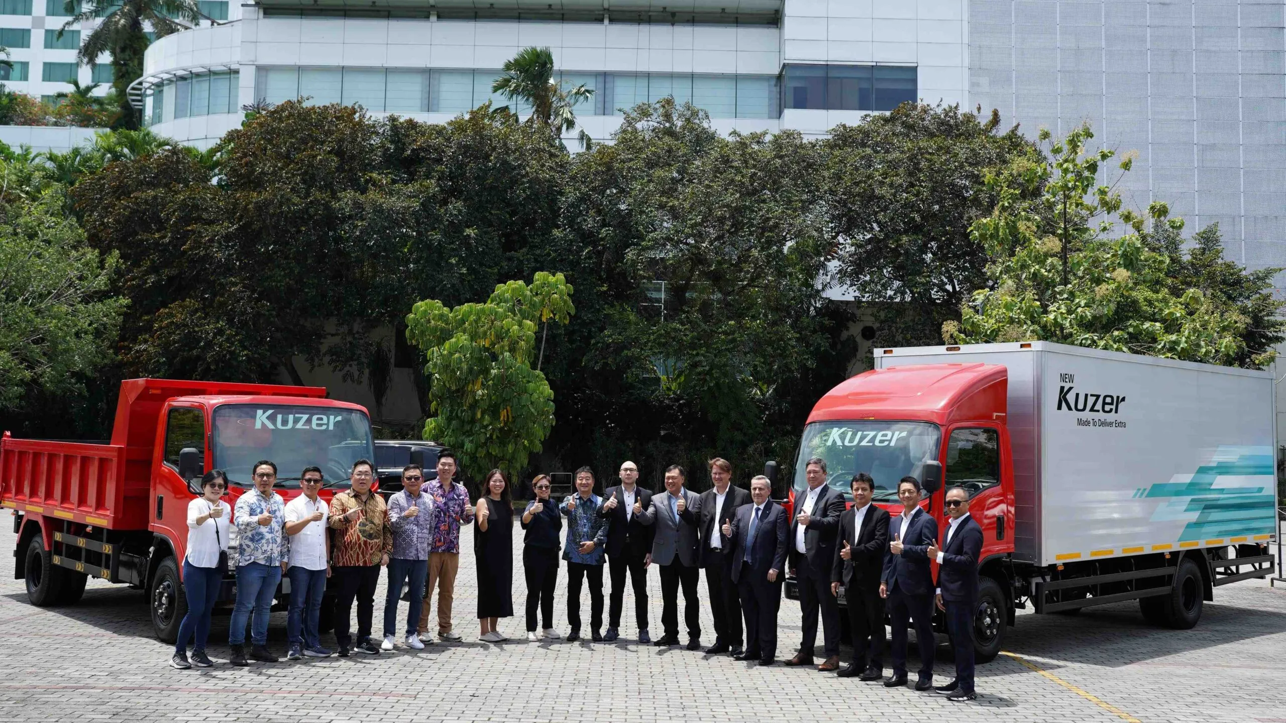 UD Trucks New Kuzer SKE 150 launch event in Indonesia