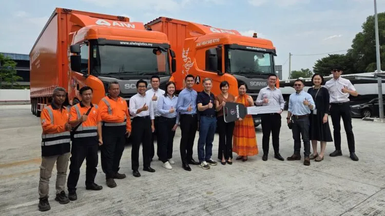 Scania Malaysia commercial vehicle fleet handover ceremony