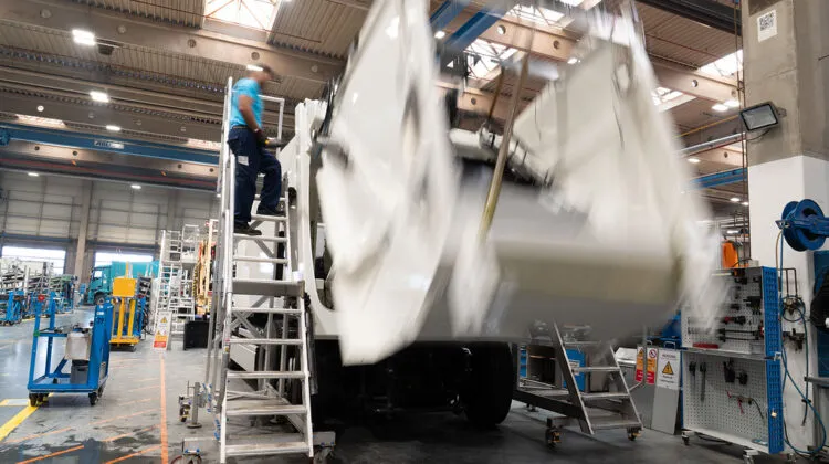 Mercedes-Benz eEconic refuse truck concept built from recycled materials showcased at IFAT Munich 2026