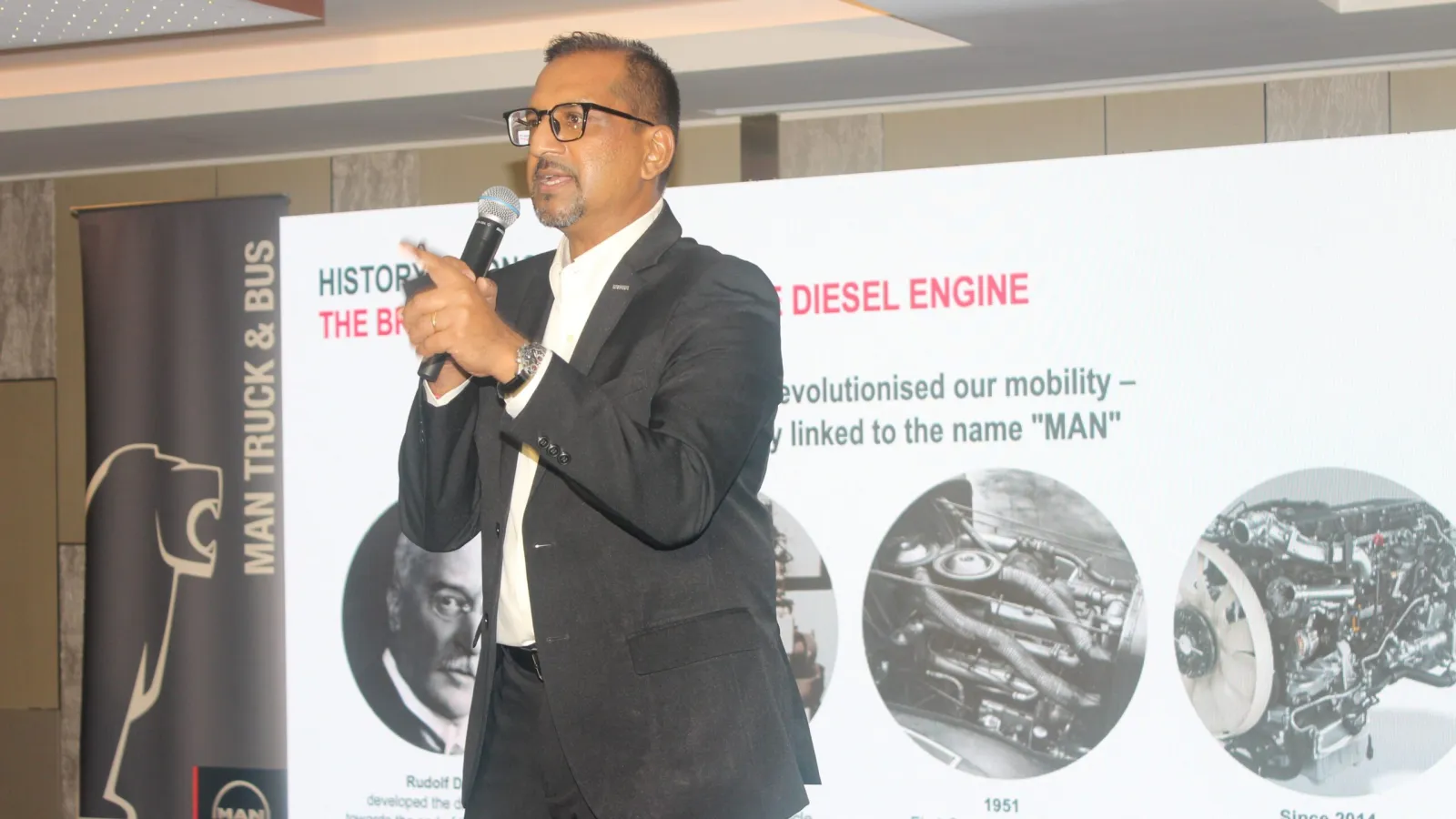 Thayalan Subramaniam, General Manager and Head of Sales & Customer Solutions at MAN Malaysia. (Photo Credit: Kenny Lim/Truck & Bus News)