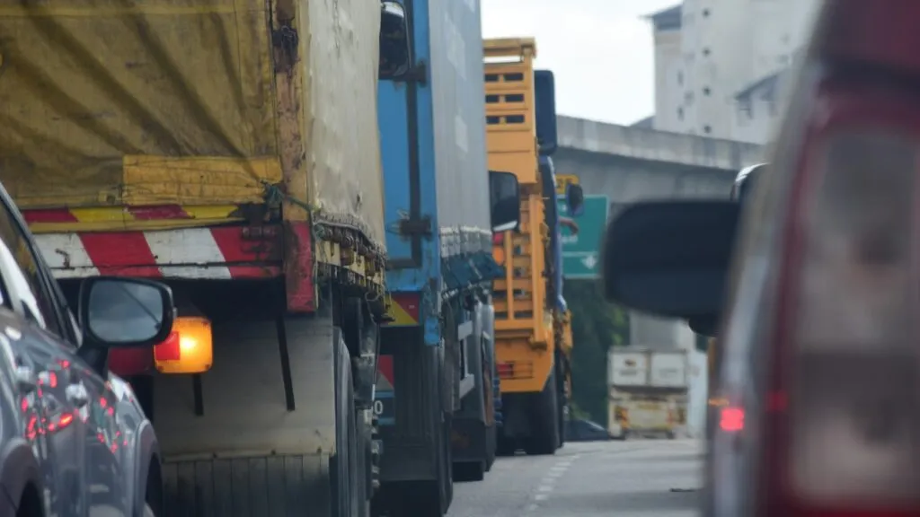 Trucks in Malaysia.