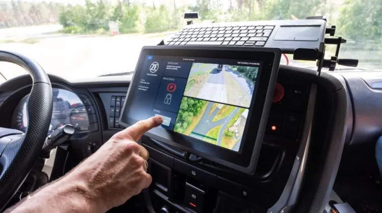 ZF system installed in a commercial vehicle. (Photo: IAA Transportation 2026)