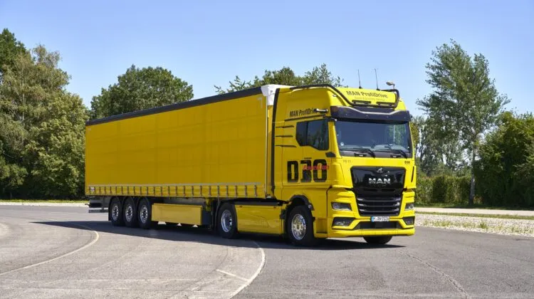 MAN truck with D30 PowerLion powertrain. (Photo: MAN Truck & Bus)